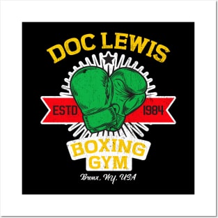 Doc's Gym Bronx NY 80s Distressed Posters and Art